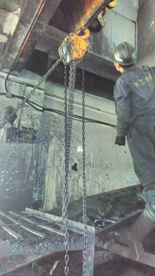 天工公司安裝運營項目部注重細節(jié)高效完成安陽礦原煤運輸設施更換