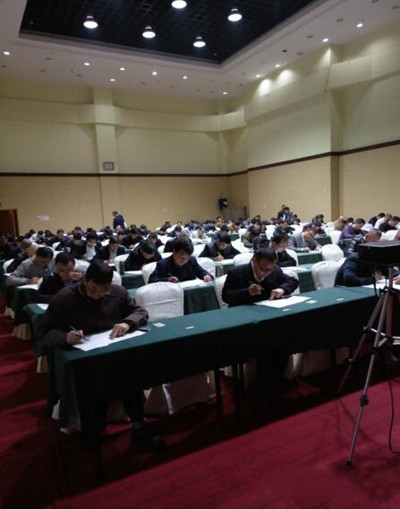 物資公司組織爆破技術人員參加專業(yè)培訓