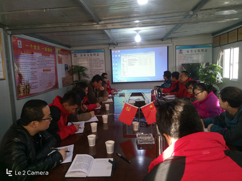 澄合分公司施工淡季培訓考核忙