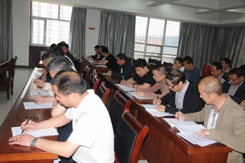 掘進公司閉卷測考安全標準化構筑安全防線