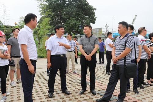 渭南臨渭區(qū)人大領導一行深入禮悅閣項目工地展開調(diào)研