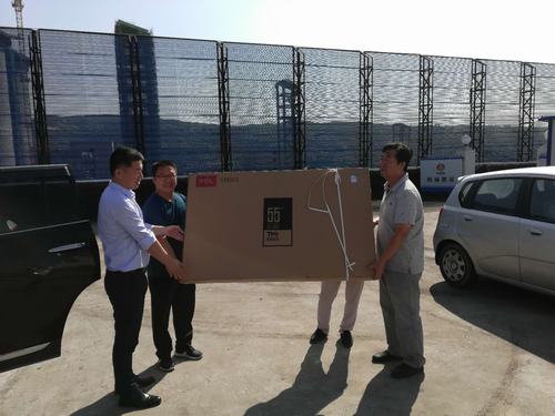 陜煤建設(shè)韓城分公司土建五項(xiàng)目部又添“新成員”