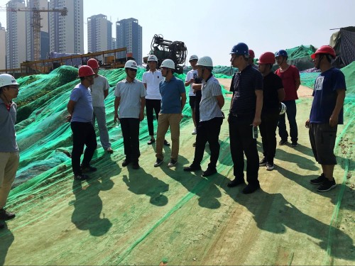 陜煤建設(shè)澄合分公司第十一項(xiàng)目部中科遙感項(xiàng)目3#、基槽順利通過驗(yàn)收