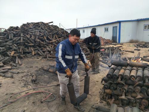 陜煤建設(shè)掘進(jìn)公司：曹家灘項目部“降本增效”從修舊利廢做起