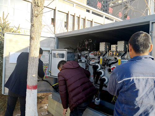 陜煤建設(shè)公司：神南華府成功接入10kV專用供電電源