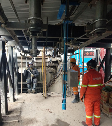 陜煤建設(shè)機(jī)電安裝公司施工的冶坪煤礦架空乘人裝置試運(yùn)行正常