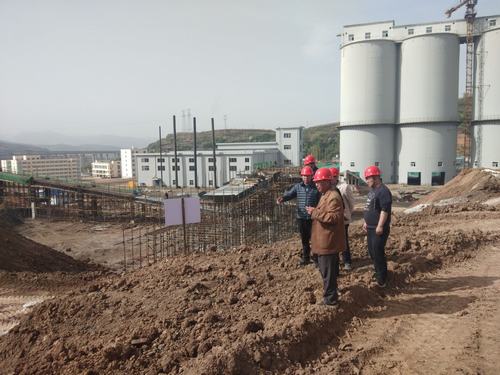 陜煤建設(shè)洗選煤運(yùn)營公司安裝第五項(xiàng)目部：太行山下施工忙