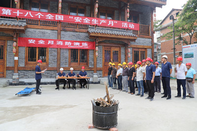 陜煤建設(shè)漢中分公司應(yīng)急演練扎實有效不走過場