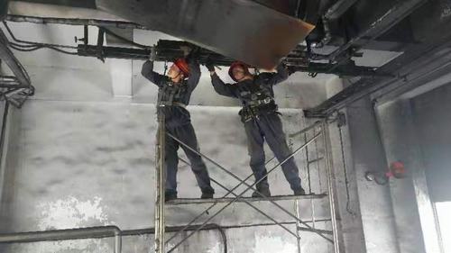 陜煤建設洗選煤運營公司澄合山陽運營項目部高質量完成山陽煤礦矸石倉地銷倉干霧除塵改造工程