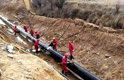 陜煤建設(shè)路橋分公司神渭管道項(xiàng)目產(chǎn)值過億