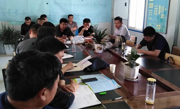 陜煤建設礦建二公司提前進入“安全生產月”模式