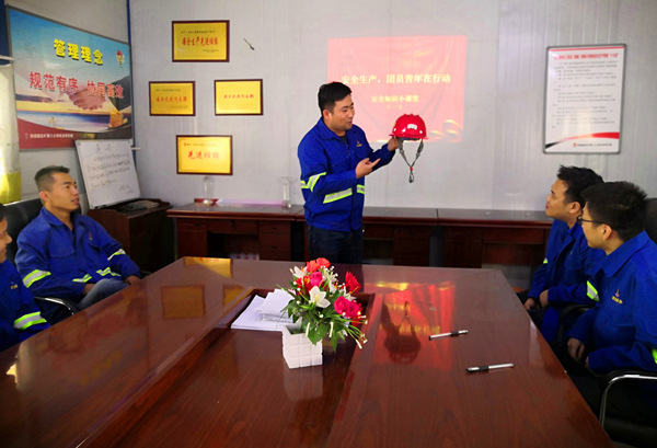 陜煤建設(shè)礦建三公司：安全生產(chǎn)，團員青年“現(xiàn)身說法”