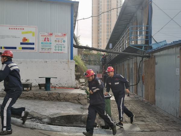 陜煤建設(shè)洗選煤運營公司檸條塔運營項目部：防洪責(zé)任重于泰山