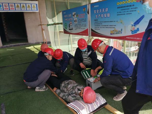 陜煤建設(shè)韓城分公司開(kāi)展安全事故應(yīng)急演練牢筑安全防線