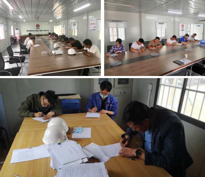 陜煤建設(shè)綠宇公司“逢查必考”、“逢會必考” 提升全員安全素質(zhì)