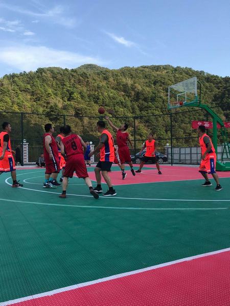 陜煤建設(shè)礦建二公司冶坪項(xiàng)目部：無(wú)兄弟不籃球