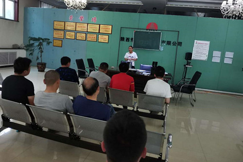 陜煤建設(shè)機(jī)電安裝公司檸條塔項(xiàng)目部：“強(qiáng)化課”夯實(shí)理論基礎(chǔ)