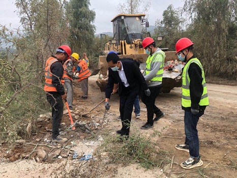 咸陽公司：攜手創(chuàng)衛(wèi)，以實際行動踐行國企擔當