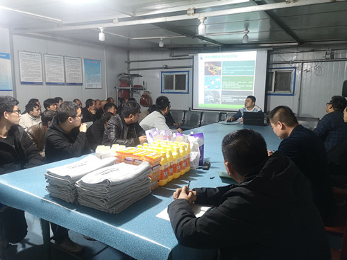 陜煤建設(shè)機(jī)電安裝公司百日安全文化活動進(jìn)一線