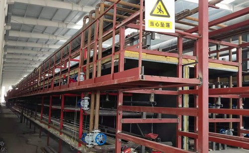 陜煤建設(shè)洗選煤運營公司安裝第二項目部：初冬已至，“齊魯大地”施工忙