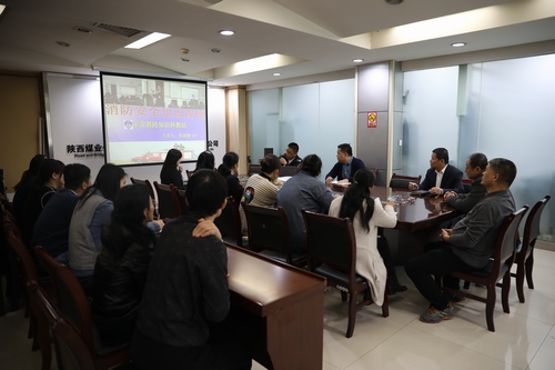 防患于未“燃”，陜煤建設(shè)路橋分公司開展冬季消防培訓(xùn)演練活動