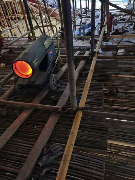 陜煤建設(shè)天工公司中儲(chǔ)糧項(xiàng)目冬季措施抓得緊工程施工走得穩(wěn)