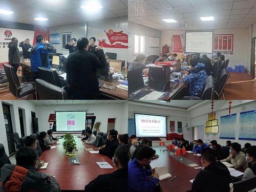 陜煤建設(shè)路橋分公司基層項目冬歇培訓(xùn)學習忙