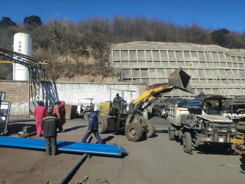 陜煤建設機電安裝公司建莊項目部防疫施工兩促進