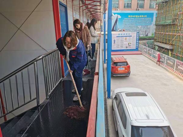 陜煤建設(shè)韓城分公司土建二項(xiàng)目部：巾幗展風(fēng)采，喜迎“三八”節(jié)