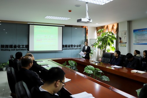 陜煤建設(shè)洗選煤運營公司：專題培訓(xùn)為新員工鼓足干勁、充足信心