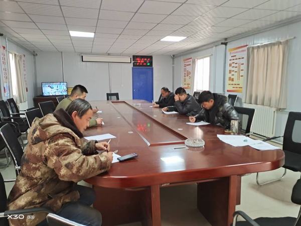 陜煤建設(shè)礦建二公司機電供應(yīng)人員早春“充電”忙