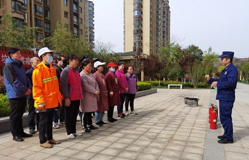 陜煤建設(shè)公司：秦和物業(yè)江南世紀(jì)城管理處以消防演練提高全員安全防御能力