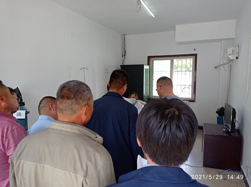 陜煤建設(shè)機(jī)電安裝公司建莊項目部為職工辦實事暖人心