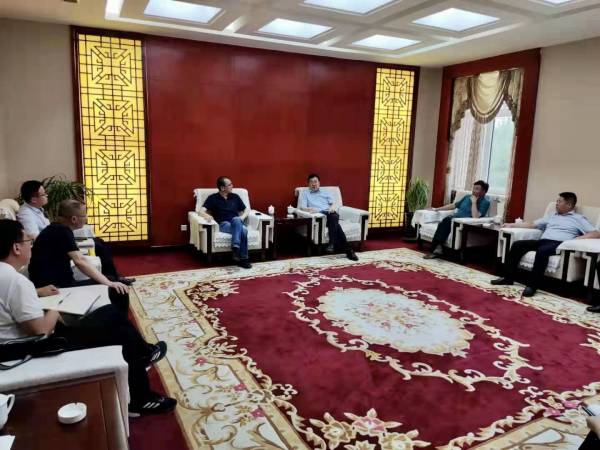 陜煤建設集團攜中化礦山總局與準格爾旗人民政府開展合作交流洽談