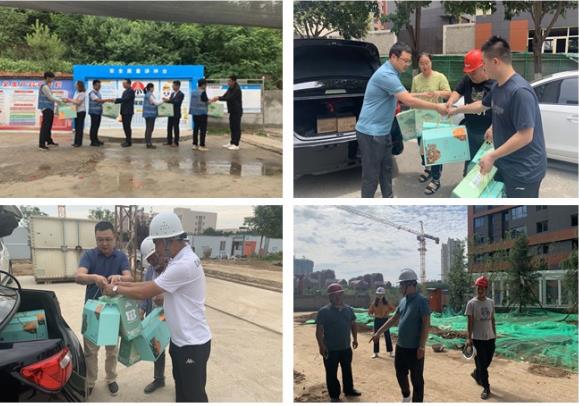 陜煤建設綠宇公司：炎炎夏日送清涼 生產(chǎn)安全入人心