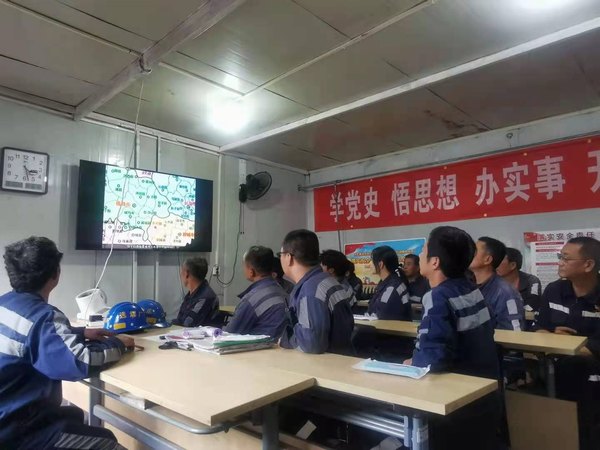 陜煤建設(shè)洗選煤運(yùn)營(yíng)公司紅柳林洗煤廠項(xiàng)目部：拉響預(yù)警雷達(dá) 開啟安全模式