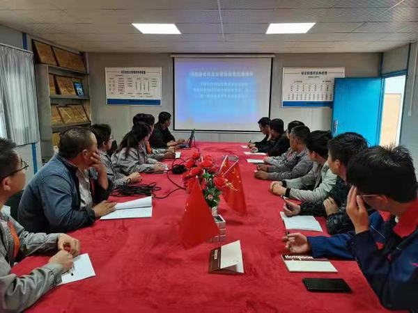 陜煤建設(shè)韓城分公司土建九項(xiàng)目部開(kāi)啟“三勤”安全管理模式