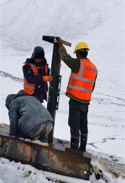 陜煤建設(shè)礦建三公司天山項(xiàng)目部：苦戰(zhàn)嚴(yán)寒 打響冬季施工攻堅(jiān)戰(zhàn)