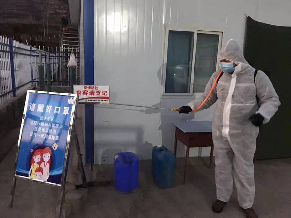 陜煤建設(shè)礦建二公司王峰項(xiàng)目部：疫情防控不松懈 生產(chǎn)生活不掉線