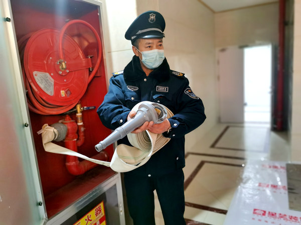 建設(shè)集團大秦置業(yè)公司：筑牢安全防火墻，為小區(qū)保駕護航