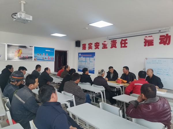 陜煤建設(shè)礦建二公司車村項(xiàng)目部創(chuàng)新員工培訓(xùn)出新招