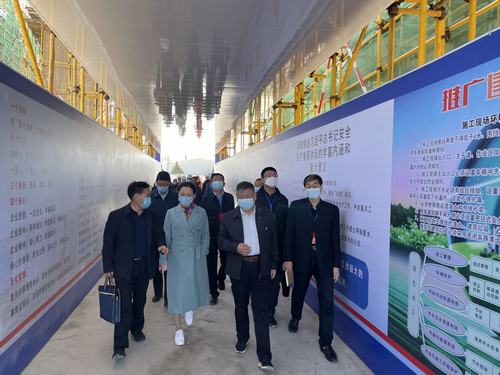 張掖市人大深入張掖項(xiàng)目部檢查指導(dǎo)安全生產(chǎn)工作