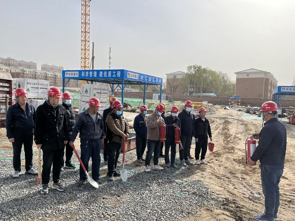 陜煤建設(shè)天工公司土建三部開(kāi)展“舉演練大旗，促安全生產(chǎn)”主題應(yīng)急演練