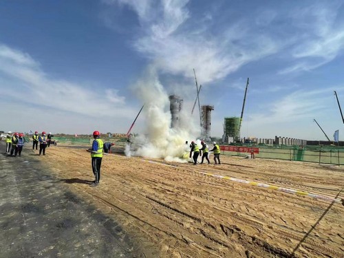 陜煤建設(shè)路橋分公司：擰緊假期“安全閥”，應(yīng)急演練促安全