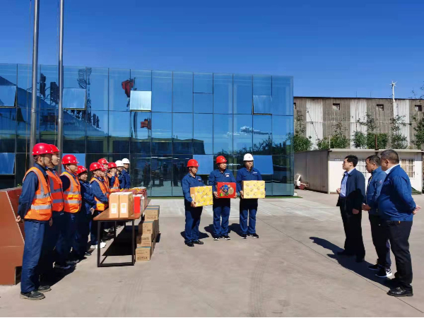 司正林深入漢中分公司慰問節(jié)日期間堅守一線員工