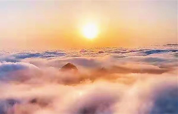 華山的美，從早到晚