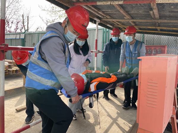 建設(shè)集團(tuán)韓城分公司：黃金五月天，給你滿滿的“安全感”