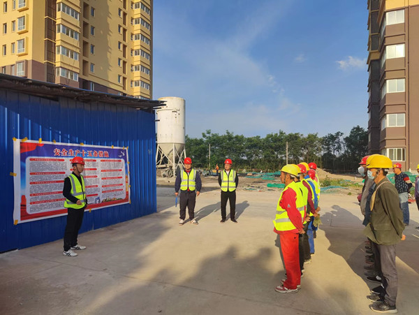 陜煤建設(shè)咸陽分公司第五項目部多舉措開展安全生產(chǎn)活動