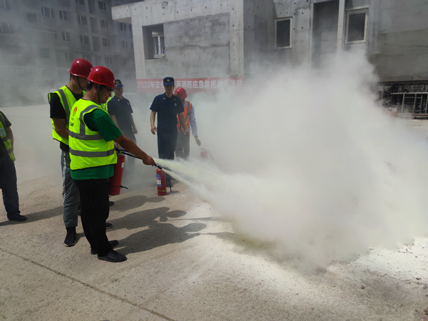 陜煤建設(shè)咸陽(yáng)分公司第一項(xiàng)目部：筑牢消防理念，防患于未“燃”