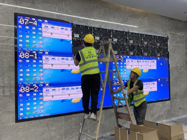 陜煤建設榆林公司第八項目部高溫下與時間賽跑